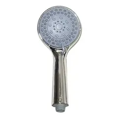 GENERICO - Kit De Ducha Teléfono Manguera Soporte Cromado Color Plateadogris