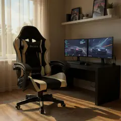 BLOCCARE - Silla Gamer Reclinable - Color Blanco