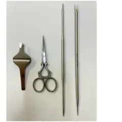 GENERICO - Set Apliquick Palillos + tijera + pinzas
