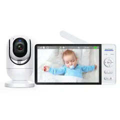 LUBABYCAS - Cámara Monitor Inteligente Premium 7″1080P ABM780