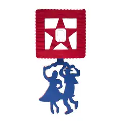 BIG PARTY - PACK X 4 GUIRNALDA 2 METROS / PAREJA DE CUECA –