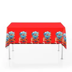 BIG PARTY - PACK X 4 MANTEL IMPRESO 108X180 CENTIMETROS –