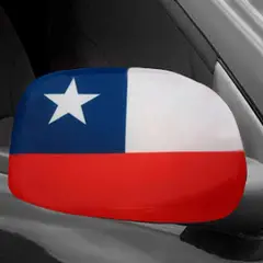 PALERMO - PACK X 4 CUBRE ESPEJOS BANDERA CHILENA –