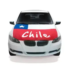 PALERMO - CUBRE CAPOT DE AUTO BANDERA CHILENA –