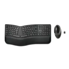KENSINGTON - Combo Teclado y Mouse Ergonómico Inalámbrico Pro Fit