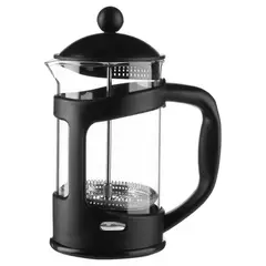 5FIVE - Cafetera Prensa Francesa 800 cc Vidrio - Negro - Tamano Unico