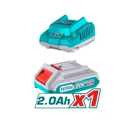 TOTAL TOOLS - Sopladora Inalámbrica 20V Litio Ion con Batería y Cargador Total