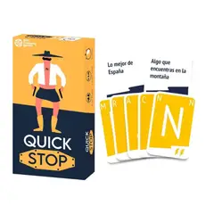 GAMEGENIC - JUEGO DE MESA QUICK STOP EN ESPAÑOL