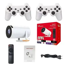 GENERICO - Proyector HY300 + consola de juegos de codigo +2 controles