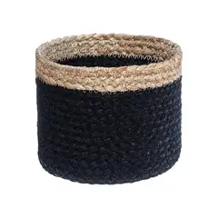 ATMOSPHERA - Set 3 Canastos Yute Jackson - Negro