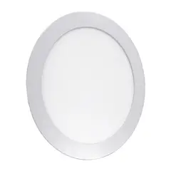 GENERICO - PANEL LED ECO EMBUTIDO REDONDO 18W CALIDO