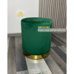 HABITA2 CHILE - Puff Felpa Gold Olivia - Verde