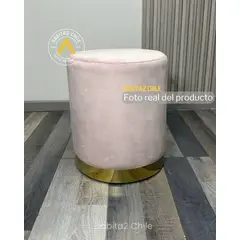 HABITA2 CHILE - Puff Felpa Gold Olivia - Rosa