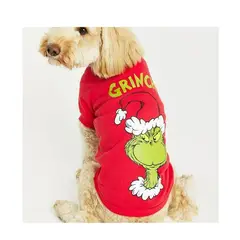 GENERICO - Polera para perro pequeño Talla XXL diseño GRINCH