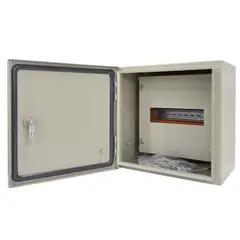 GENERICO - Gabinete Tablero Metálico Eléctrico 300x300x200 1 puerta chasis Ip65