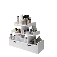 GENERICO - Organizador Flotante De Cosméticos Y Accesorios 3 Niveles SKU CF