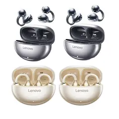 LENOVO - Set 4 Audífonos TA140 Tws Bluetooth 54-2Negro+2Blanco