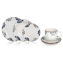 HALLEN - Juego De Vajilla 30Pszas Cerámica Sophie