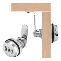GENERICO - Cerradura Codificada Chapa Para Muebles Lockers Casilleros