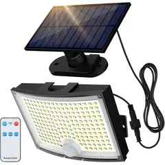TATEE - Lámpara de pared Dividida Solar Exterior Impermeable IP65