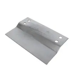FANALOZA - Uñeta Standard Fijacion Larga Lavamanos - Plateado