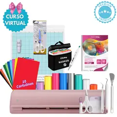 SILHOUETTE - KIT MUJER EMPRENDEDORA CAMEO 5 PINK GP 208