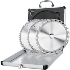 SCHEPPACH - Set 3 Discos Sierra 8 1/4 24 48 y 60 Dientes -