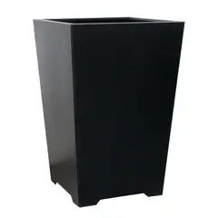 VERSATILE - Macetero Cónix Alto Negro