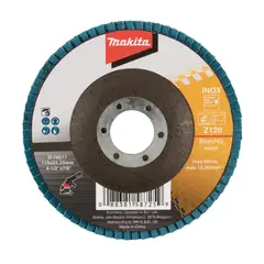 MAKITA - Disco Traslapado Metal/inox 4 1/2'' Gr120 D-74217