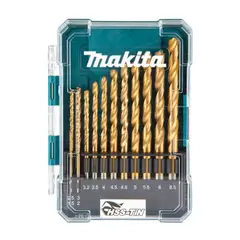 MAKITA - Set De Brocas Metal Acero Titania 13 Piezas D-72855