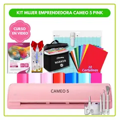 SILHOUETTE - KIT MUJER EMPRENDEDORA CAMEO 5 PINK GP09