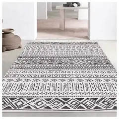 AUCKLAND OUTDOOR - Alfombra Bajada Cama 60X100 Cm. Tapete Pamplona 3D