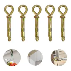 GENERICO - Pack 10 Para Anclaje Cancamo Cerrado Metrico M10 X 60 Mm