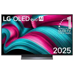 LG - Televisor OLED Evo 77 Smart TV 4K AI UHD OLED77C5ESA 2025 + Magic Remote