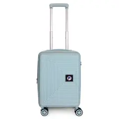 F LA MALETA DE CHILE - Maleta cabina con ruedas extraibles Lovers celeste F