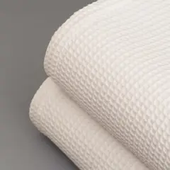 TEXTIL SUPER - COLCHA PIQUE WAFFLE BLANCO KING