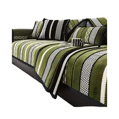 GENERICO - FUNDA SOFA MAT 5 PIEZAS CON DISEÑO R3 VERDE