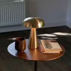 SANTU HOME & DECO - Lampara Led De Mesa Inalámbrica Recargable Usb Velador