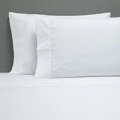 TEXTIL SUPER - SÁBANAS 2 PLAZAS BLANCAS 300 HILOS