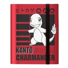 ULTRA PRO - Carpeta UltraPRO 9-Pocket Pokemon Charmander, 180 slots