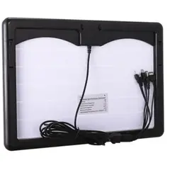 GENERICO - Cargador Panel Solar Multipropósito 16a 5v-8w Color Negro Voltaje Máximo Del Sistema 5v