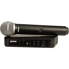 SHURE - Sistema Inalambrico de Mano BLX24PG58-M15 - Negro