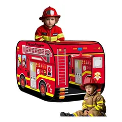 OFERTABKN - Carpa Infantil De Bombero Plegable Para Niños Niñas