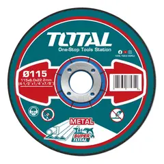 TOTAL - Disco De Desbaste 4-1/2 Pulgada 115mm 5 Unidades