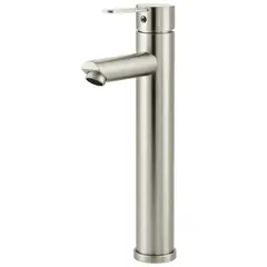TAUMM - LLAVE MONOMANDO LAVATORIO ALTO MODERN PALETA INOX