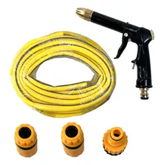 CARLOS I - Kit Manguera Jardin 1/2 15m Pistola Boq Cobre Carlo 6002237