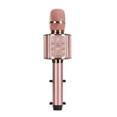 MLAB - Micrófono Karaoke Bluetooth Lil’ Voice 2 con Funny Voice Rosa
