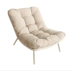 GENERICO - Sillón Relax Acolchado Moderno Beige Clara Living