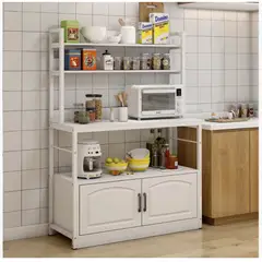 HOMER DESIGN - Mueble De Cocina Estantería Multifuncional 100x40x158cm…