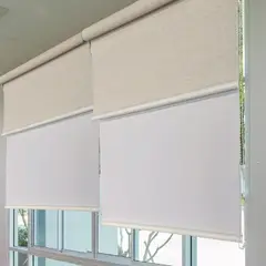 DIB - Cortina Roller Doble B.Out+Tela Lino 150X230